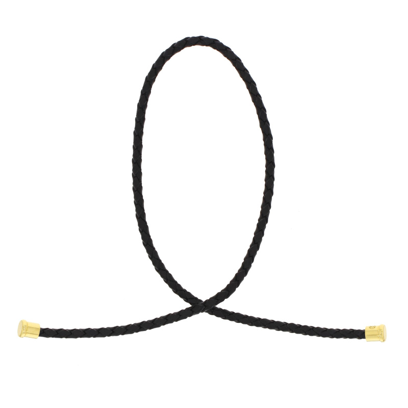 Cuir Noir 3mm DB Excellence Caméléon Acier 316L Y