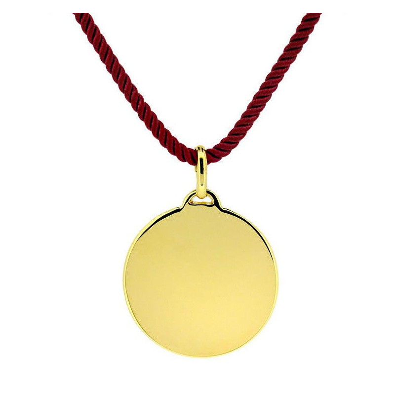 Pendentif Excellence plaqué Or 18K 3Mic