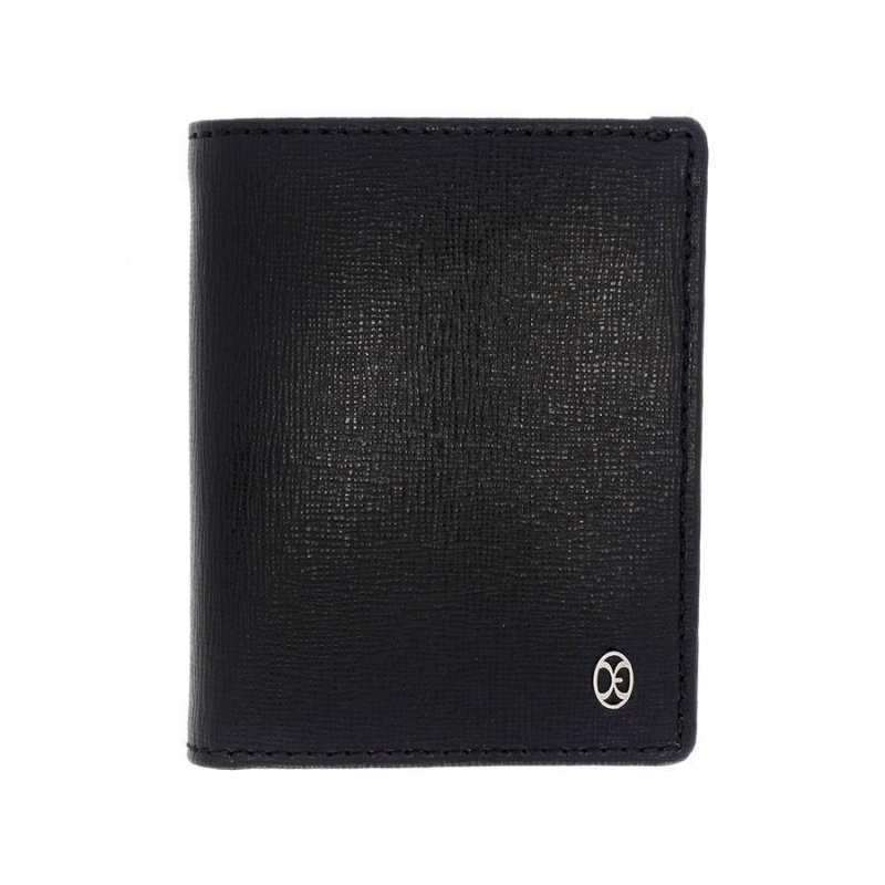 Porte Carte Excellence Cuir veritable Italie Noir