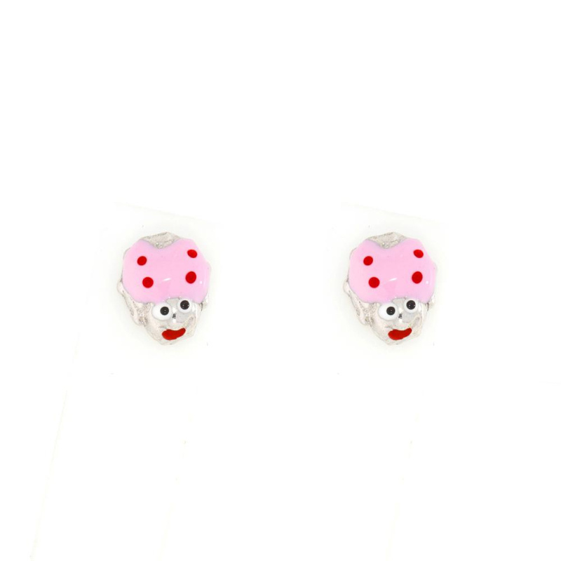 Puces d'Oreilles d'Oreilles Coccinelle Excellence Argent 925 Rh