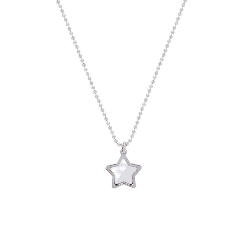 Collier Etoile Excellence Argent 925 Rh