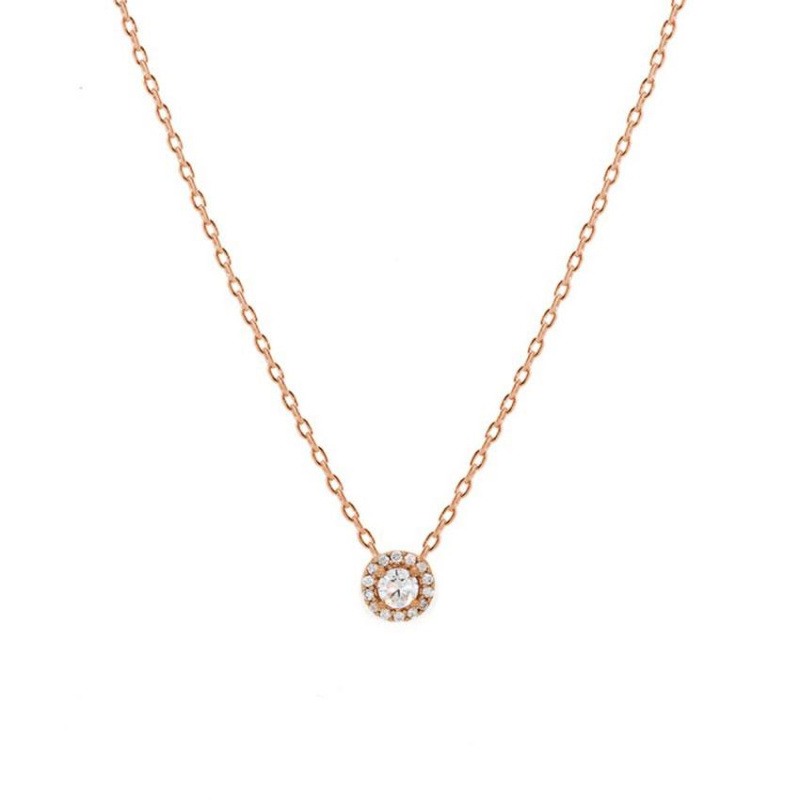 Collier Margueritte Excellence Argent 925 R.Gold