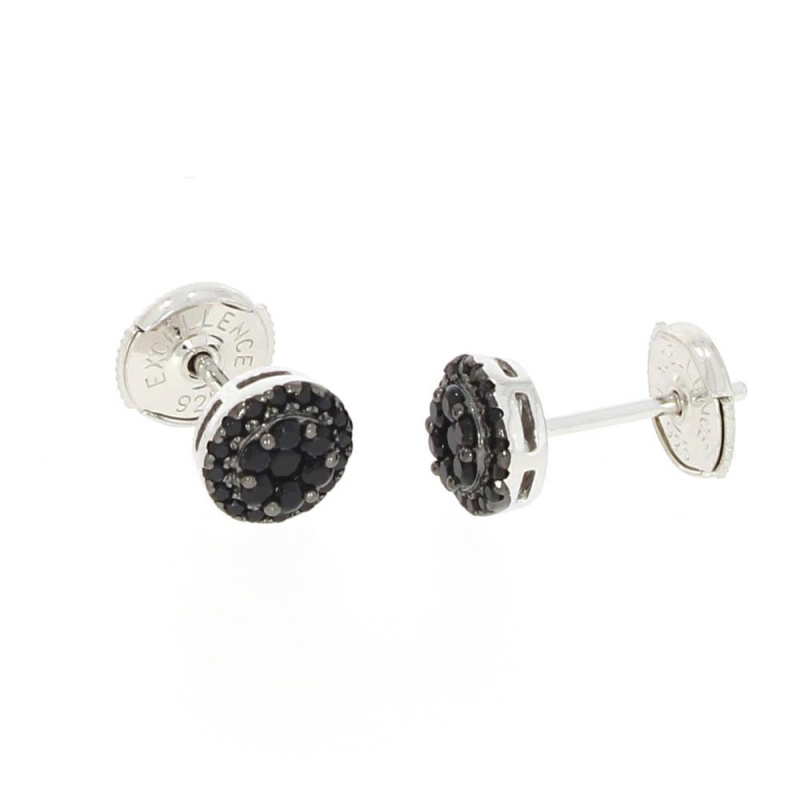 Puces d'Oreilles d'oreilles Excellence Argent 925 BK