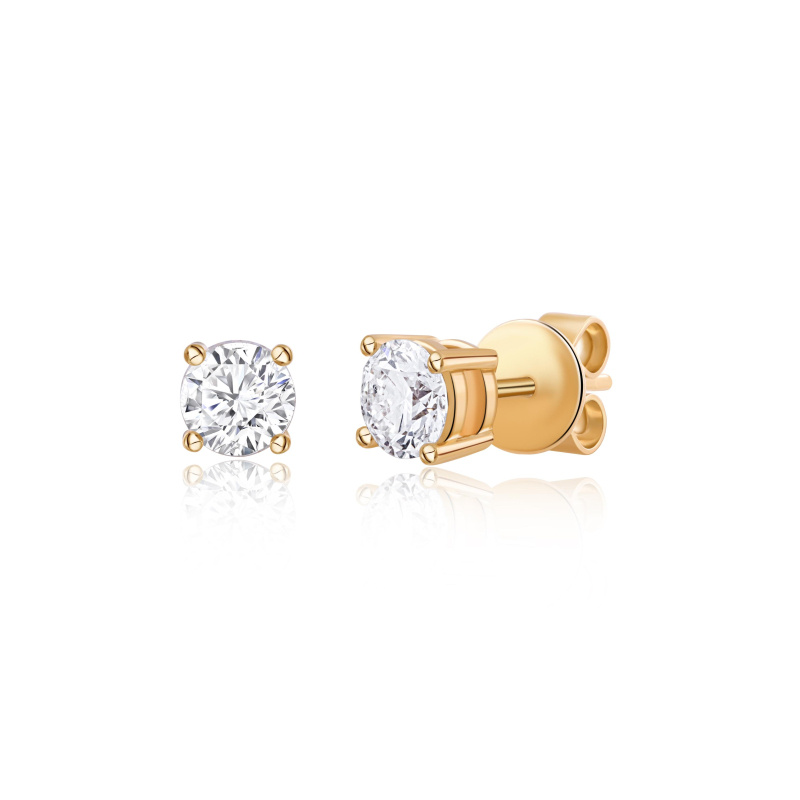 Boucles Excellence Or 750/1000 & Diamants