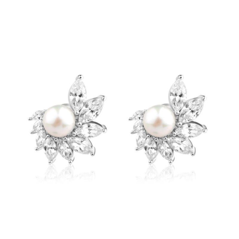 Boucles Excellence Argent 925 Rh & FWP