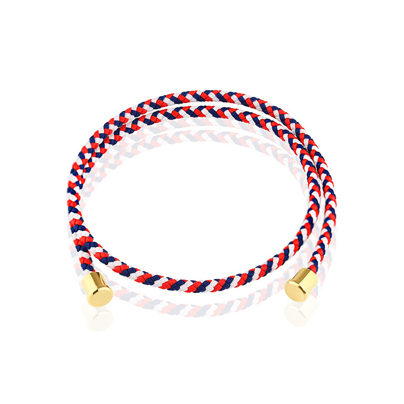 Cuir tricolore 3mm Excellence Caméléon Acier 316L Y