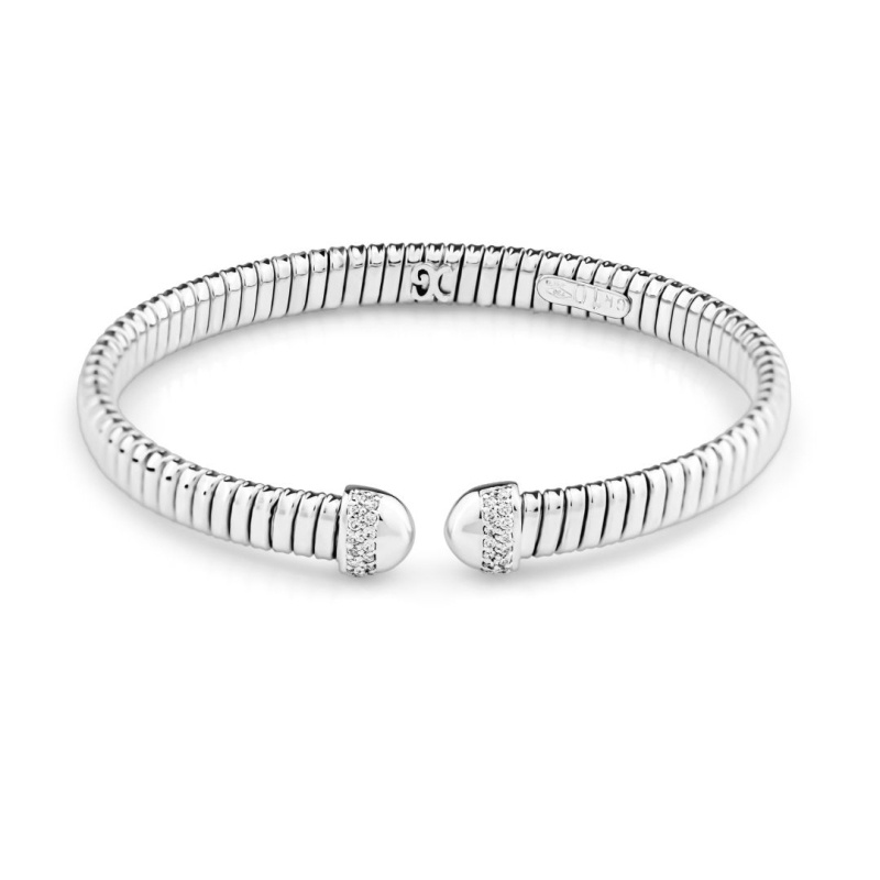 Bracelet Excellence Or gris 750/1000 & Diamants