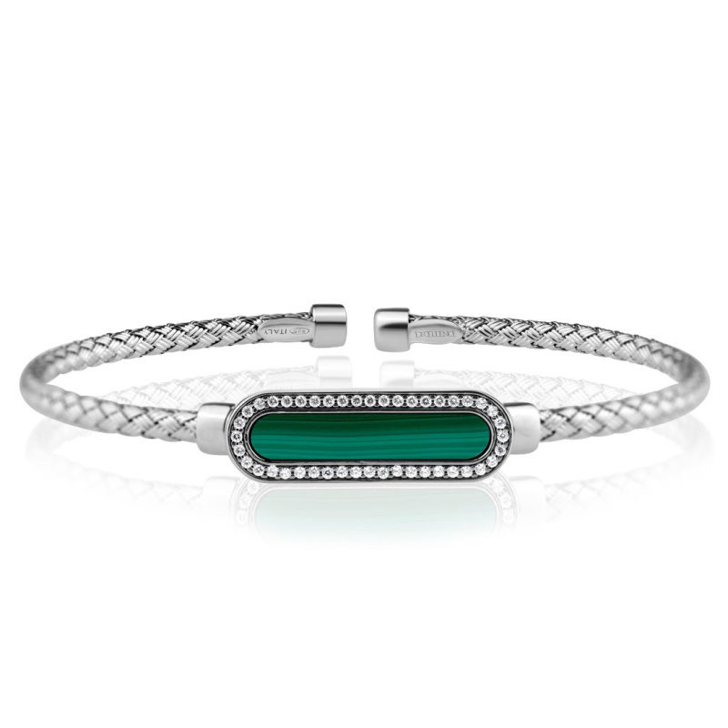 Bracelet Treccia Excellence Argent 925 RH & MLK - Small