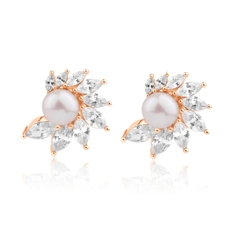 Boucles Excellence Argent 925 RG & FWP
