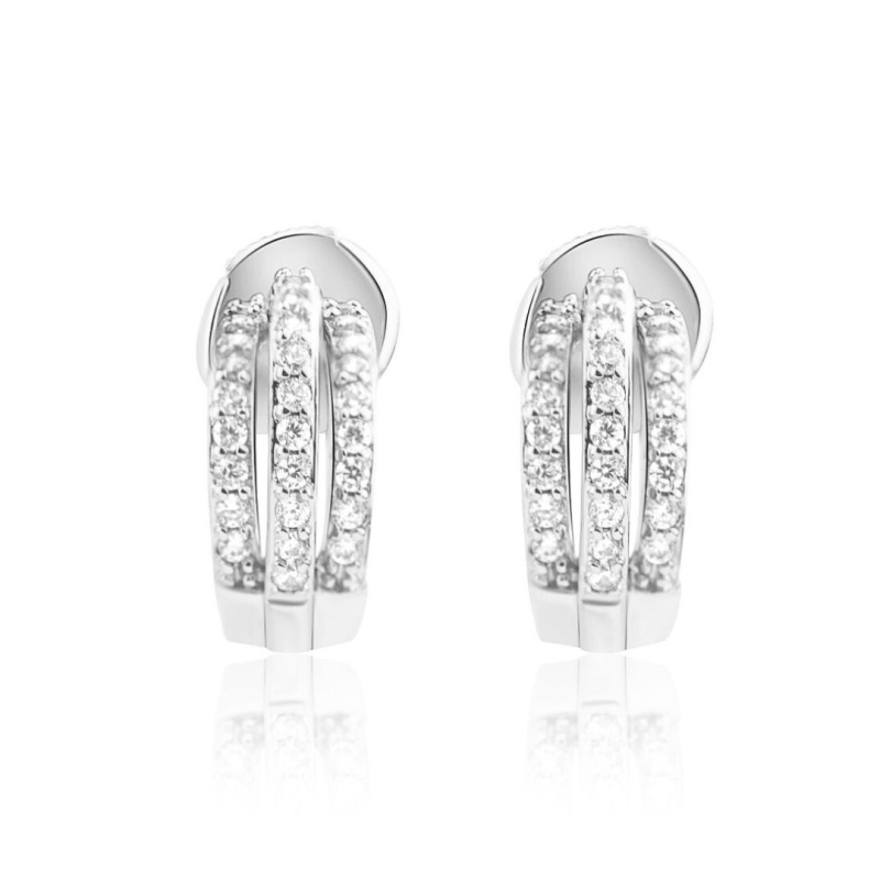 Créoles Excellence Argent 925 Rh
