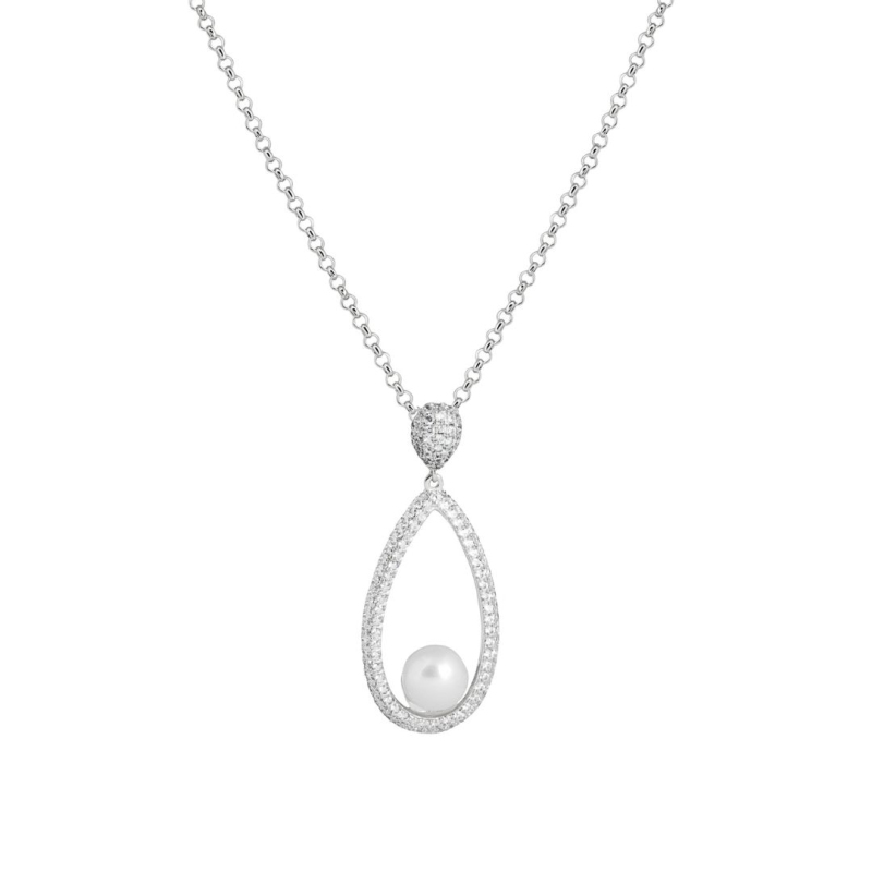 Pendentif Excellence Argent 925 Rh & FWP