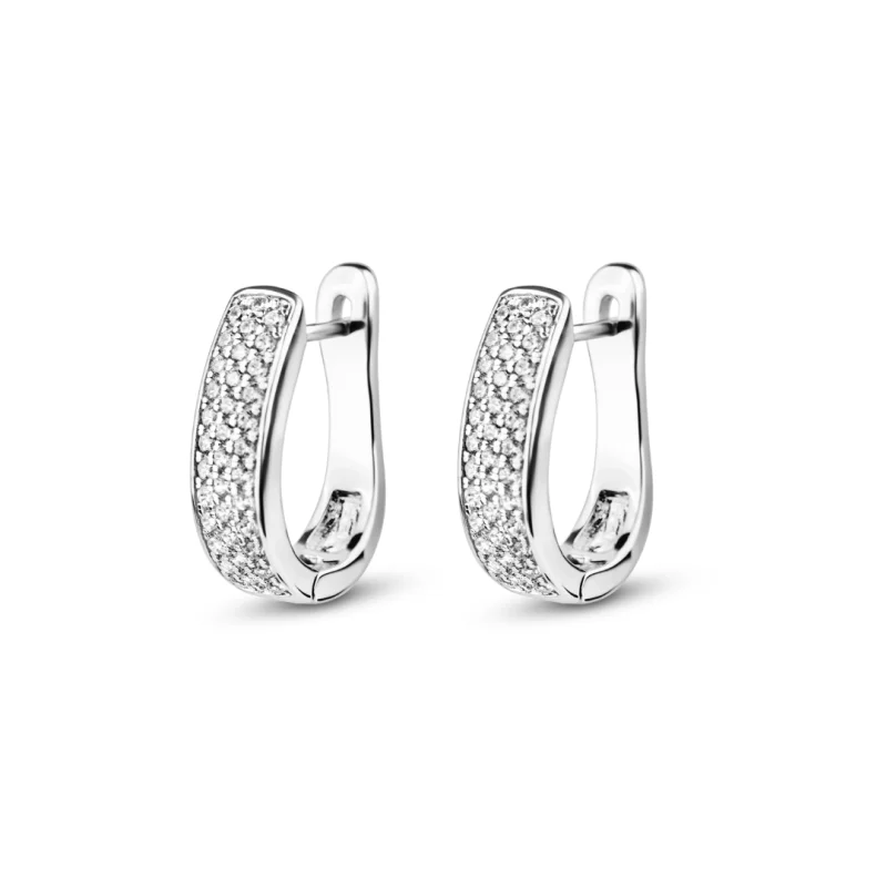 Boucles Excellence Argent 925 Rhodié