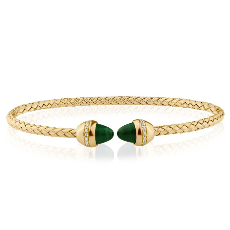 Bracelet Treccia Excellence Argent 925 Vermeil - Medium