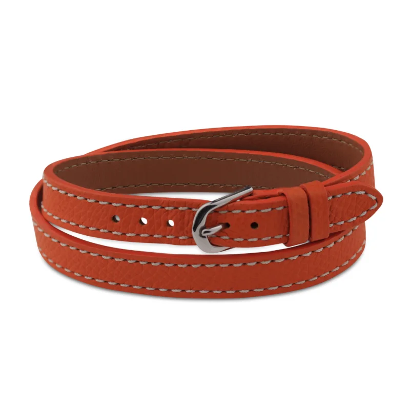 Bracelet Cuir Excellence Double Tour