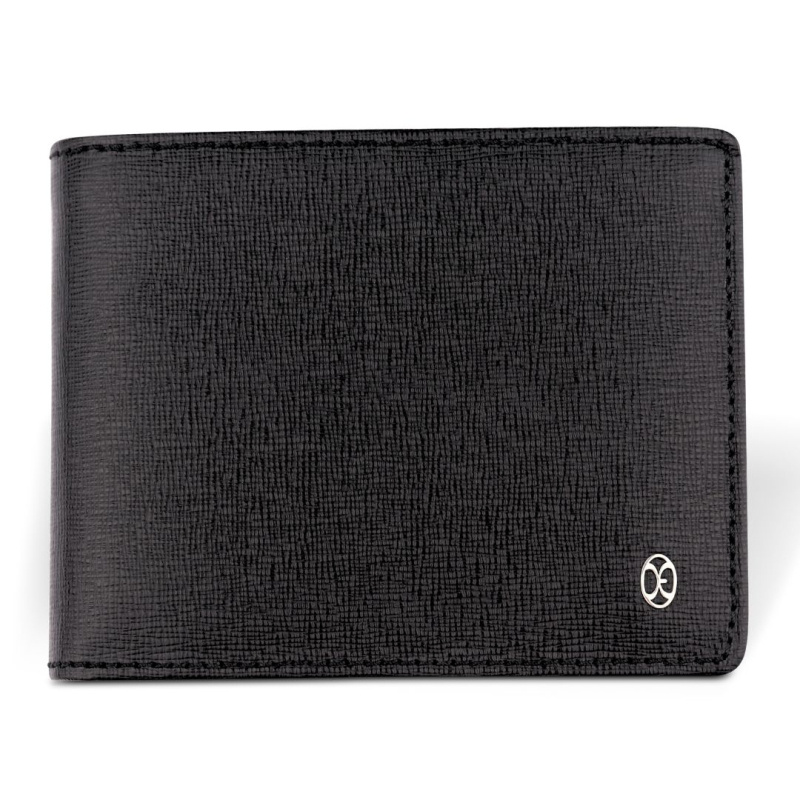 Porte Feuille Excellence Cuir veritable Italie Noir