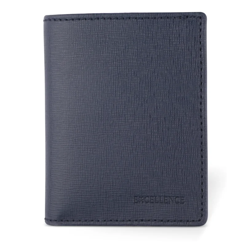 Porte-Cartes Excellence Cuir veritable Italie Bleu