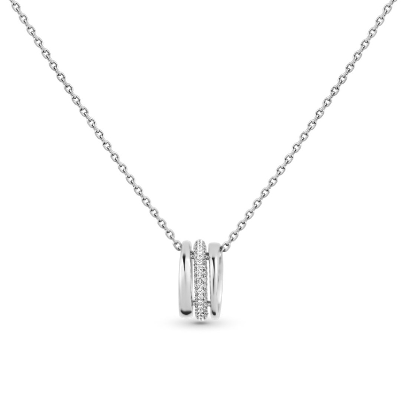 Pendentif Ring Excellence Argent 925 Rh