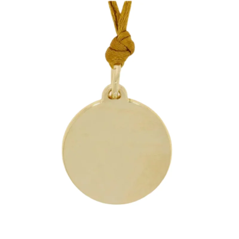 Pendentif Excellence plaqué Or 18K 3Mic