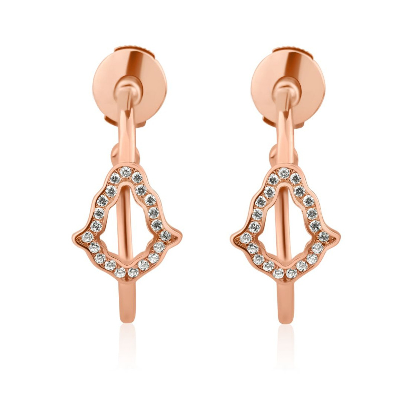 Créoles khmissa Excellence Argent 925 RG