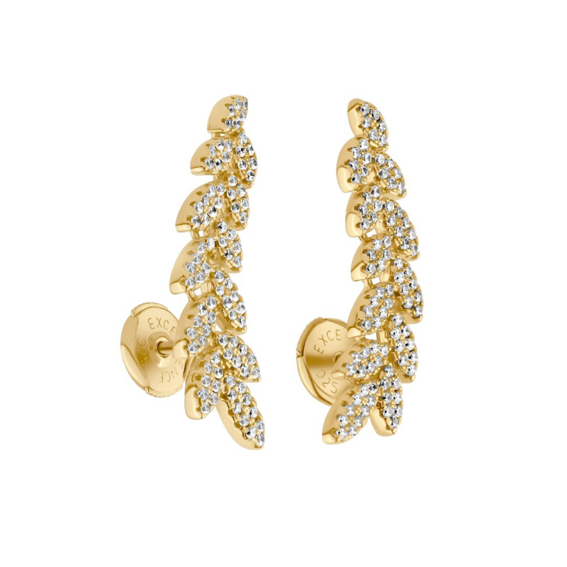 Boucles Excellence Plaqué Or 18K 3Mic