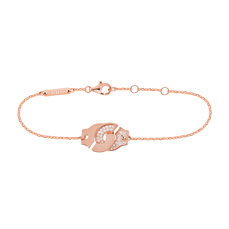 Gourmette Lien d'amour Excellence Argent 925 RG
